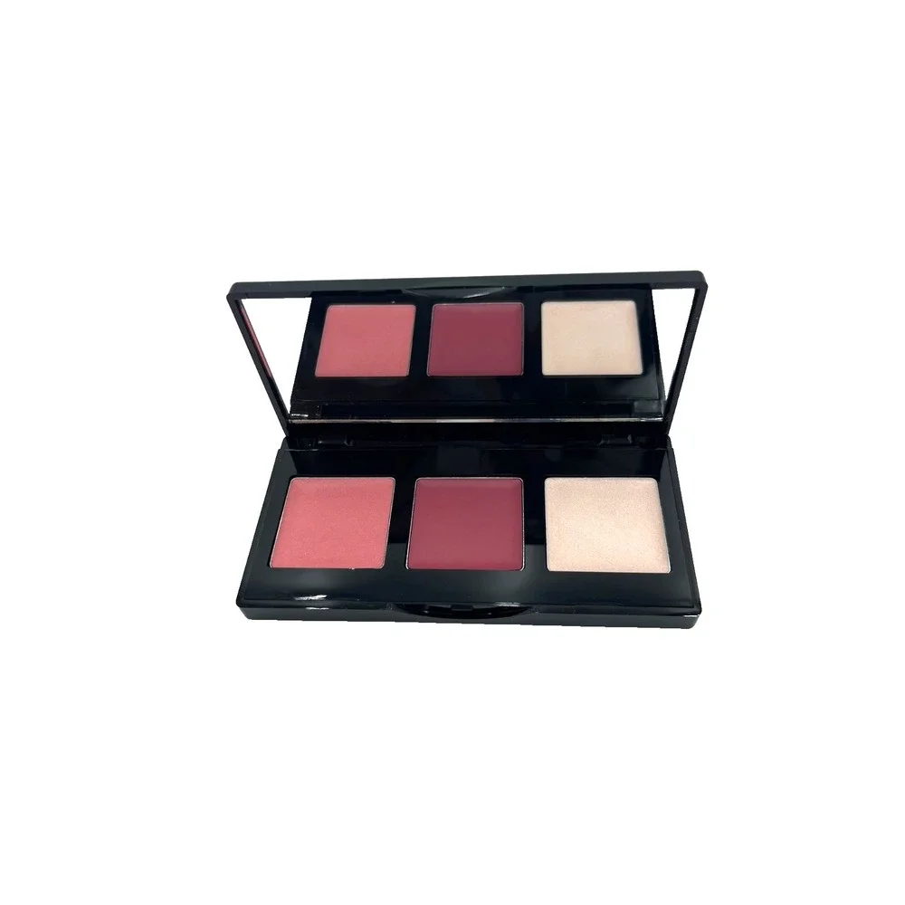 Laura Geller Multitasking Eye Lip Cheek Palette Cream to Powder Trio Mauve .08oz
